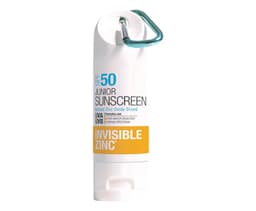 Invisible Zinc Sunscreen Junior Clip On Spf50+ 60G