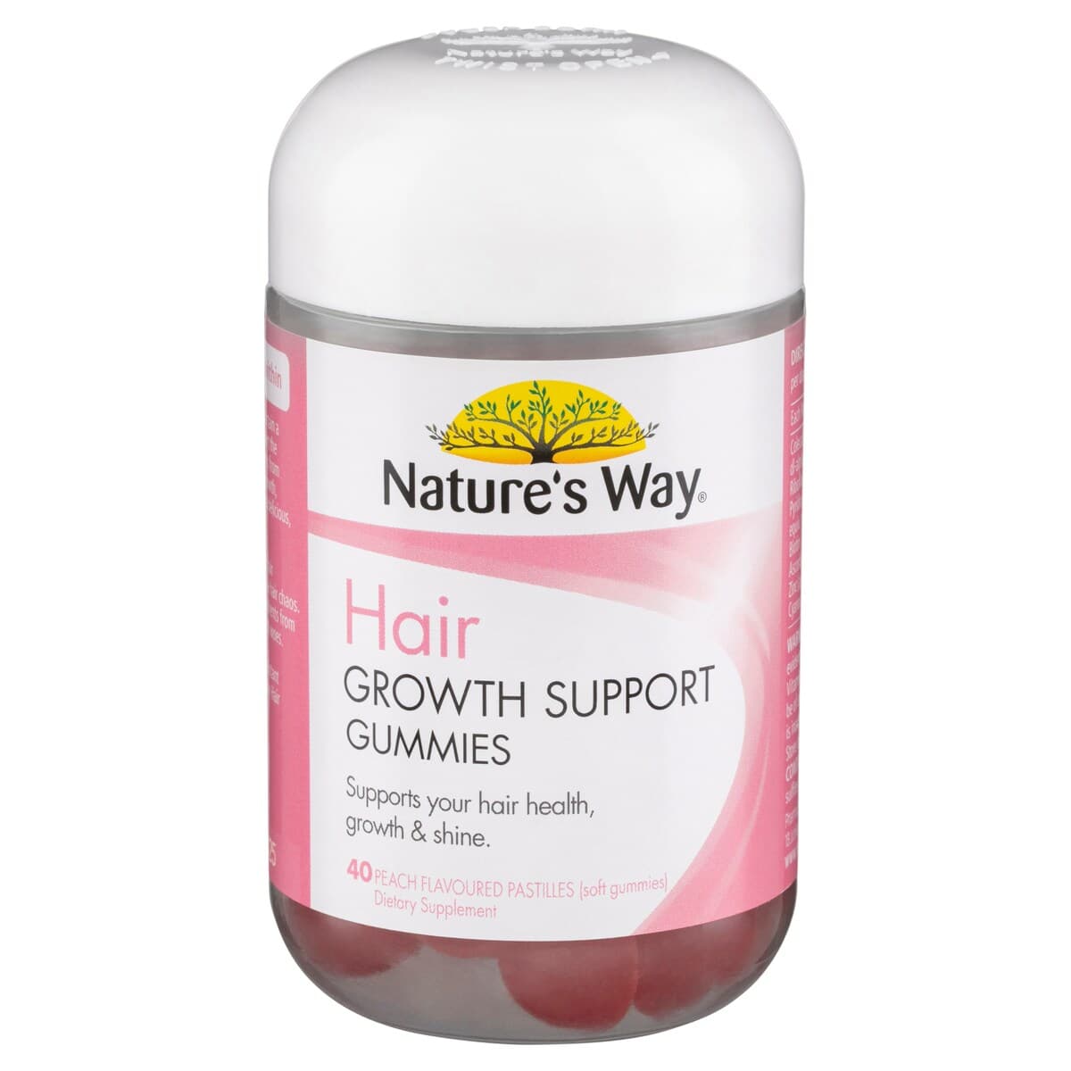 Thumbnail Natures Way Hair Growth Support Gummies 40 Pack