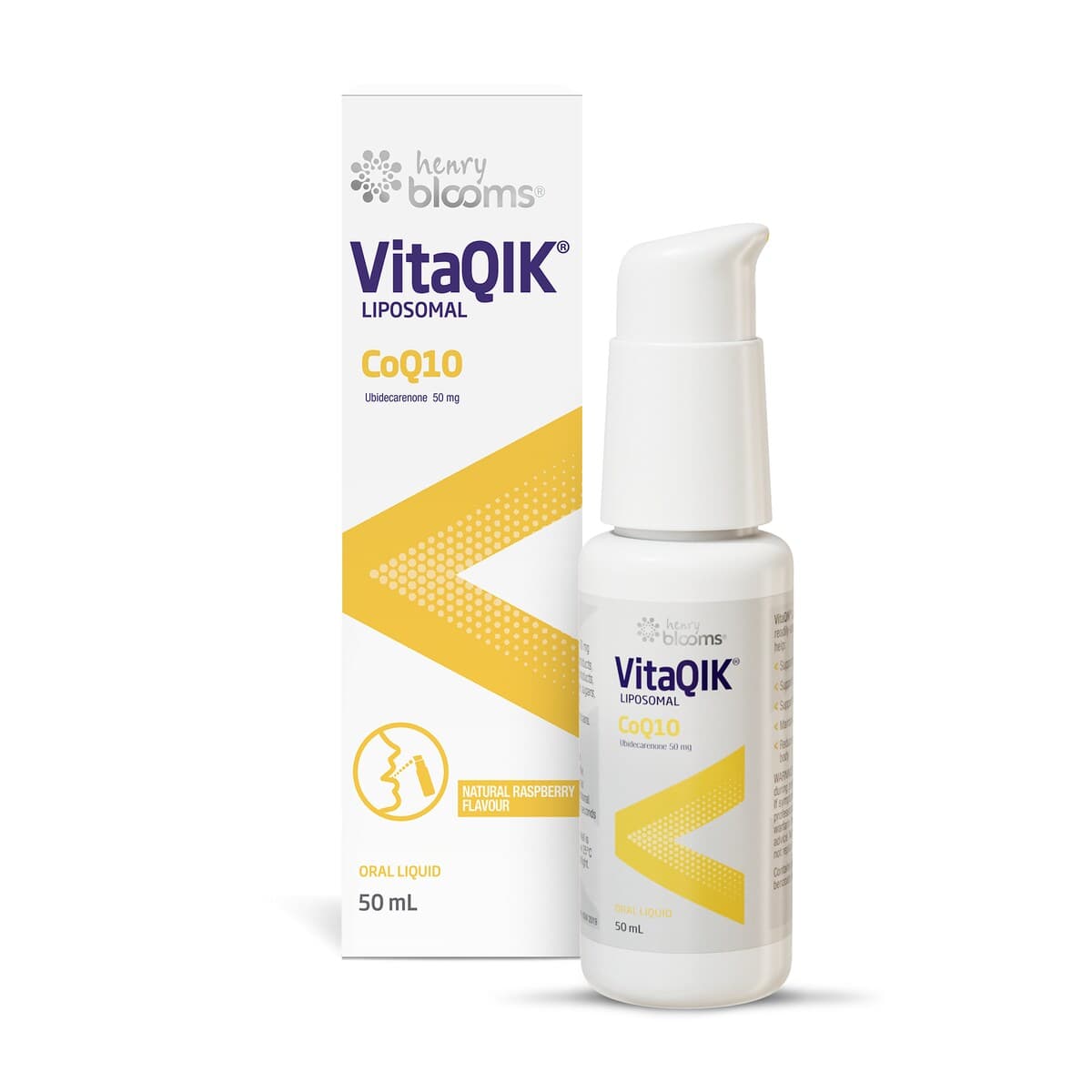 Thumbnail Henry Blooms Vitaqik Liposomal Energy Coq10 50Ml