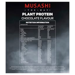 Musashi Plant Protein Powder Chocolate 2Kg