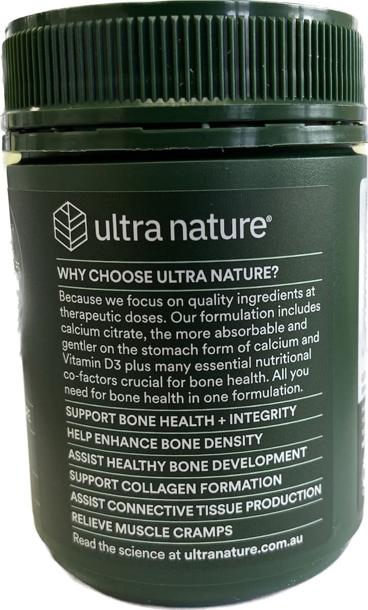 Thumbnail Ultra Nature Bone Strength & Restore 60 Tablets