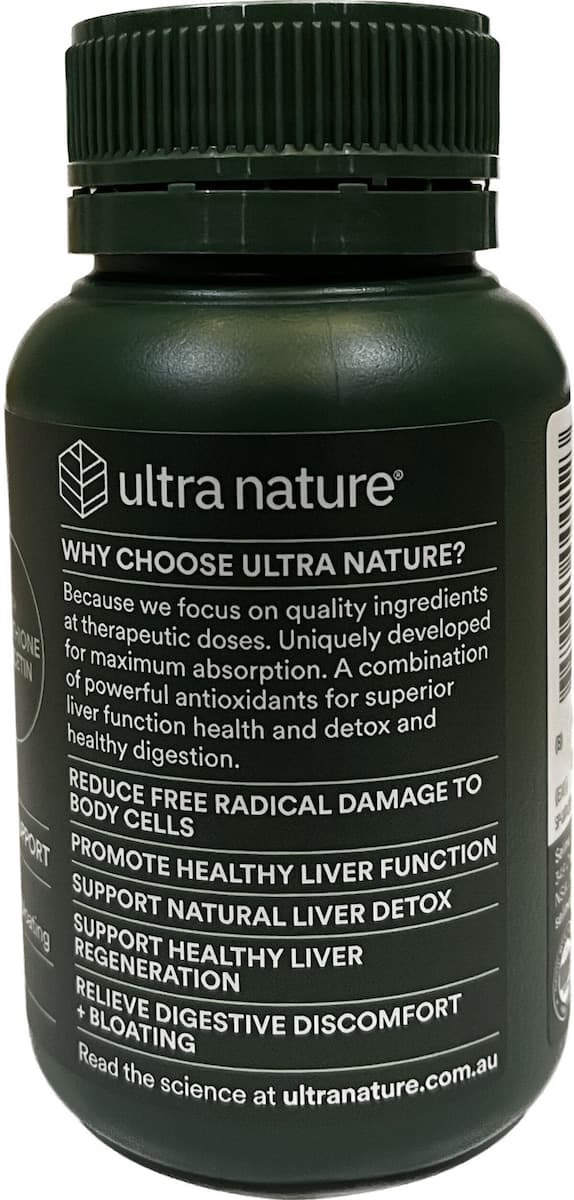 Thumbnail Ultra Nature Liver Detox & Digestive Support 60 Tablets