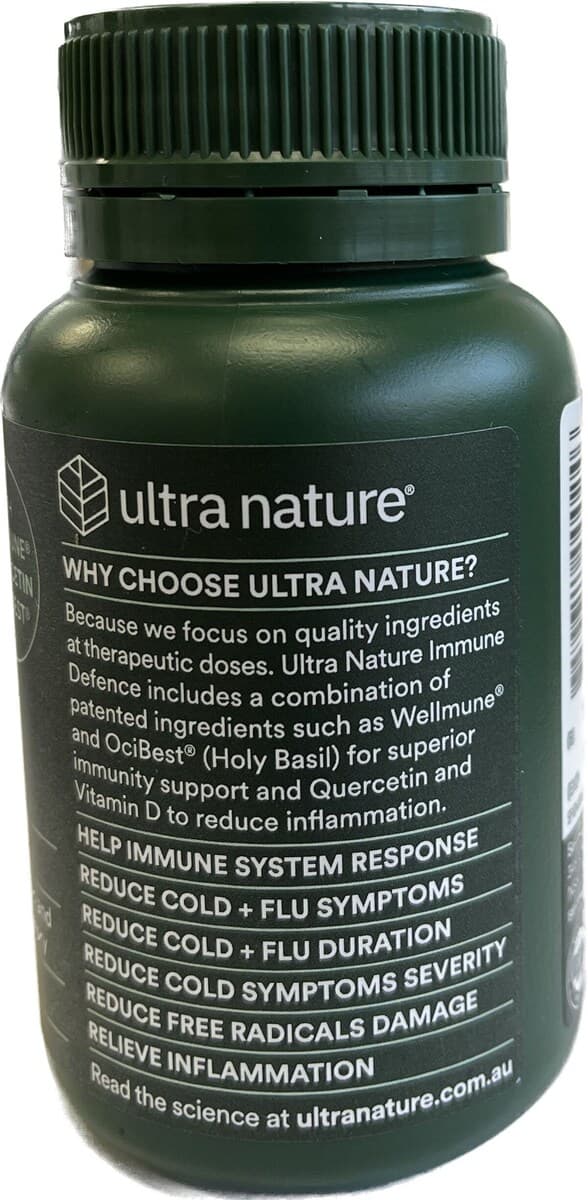 Thumbnail Ultra Nature Immune Defence 30 Tablets