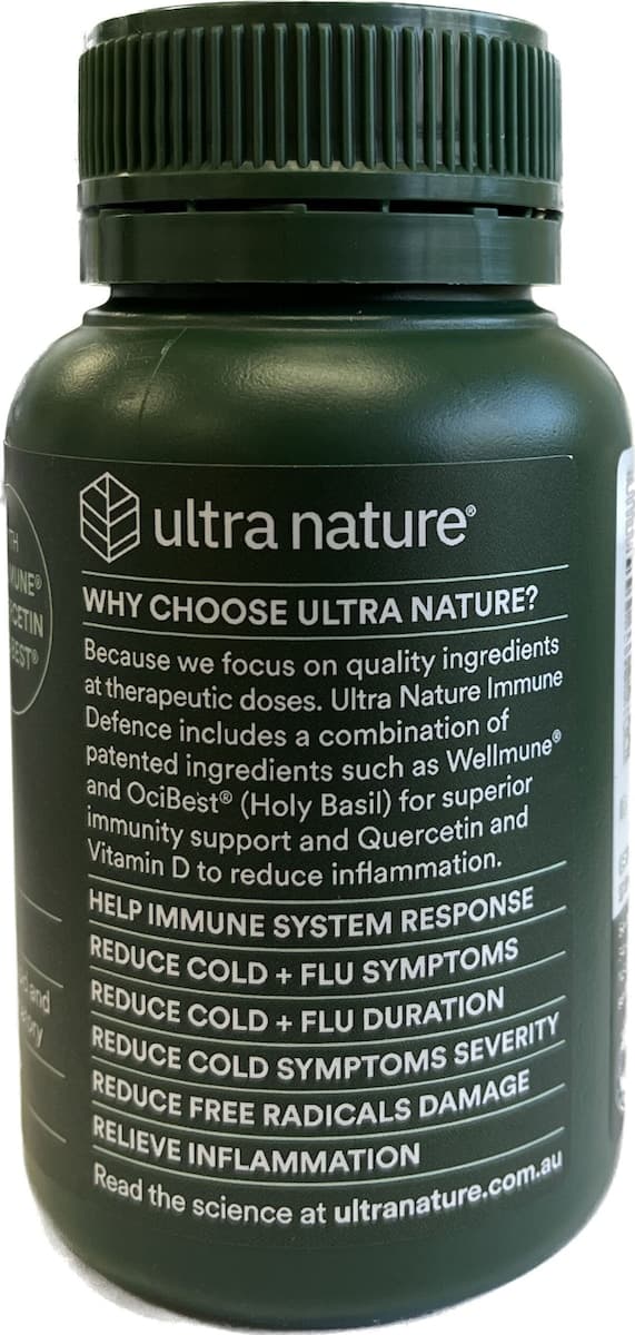 Thumbnail Ultra Nature Immune Defence 60 Tablets