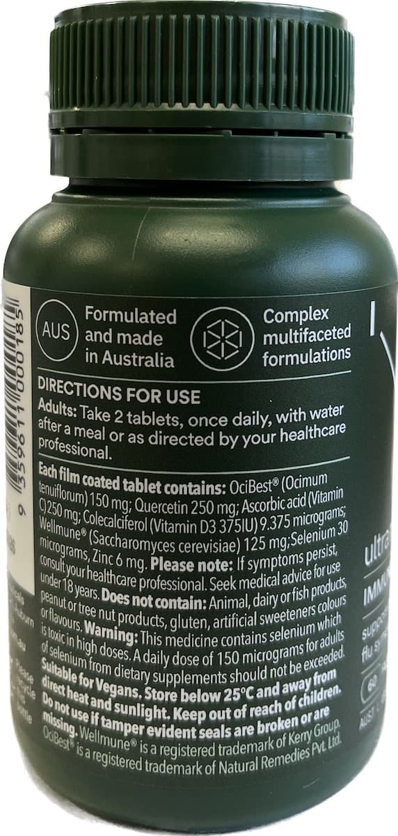 Thumbnail Ultra Nature Immune Defence 60 Tablets