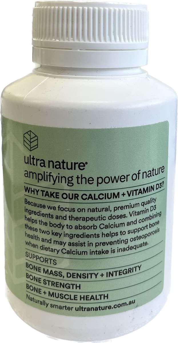 Thumbnail Ultra Nature Essentials Cal+Vit D3 100 Tablets