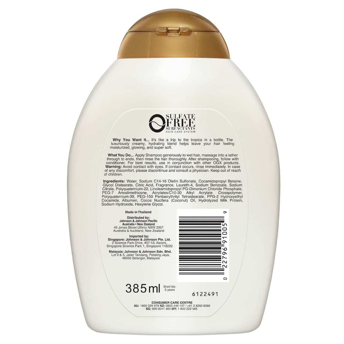 Thumbnail Ogx Coconut Milk Shampoo 385Ml