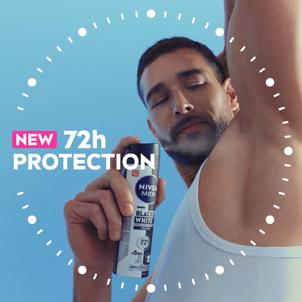 Thumbnail Nivea For Men Invisible Black & White Anti-Perspirant Deodarant Spray Original 250Ml