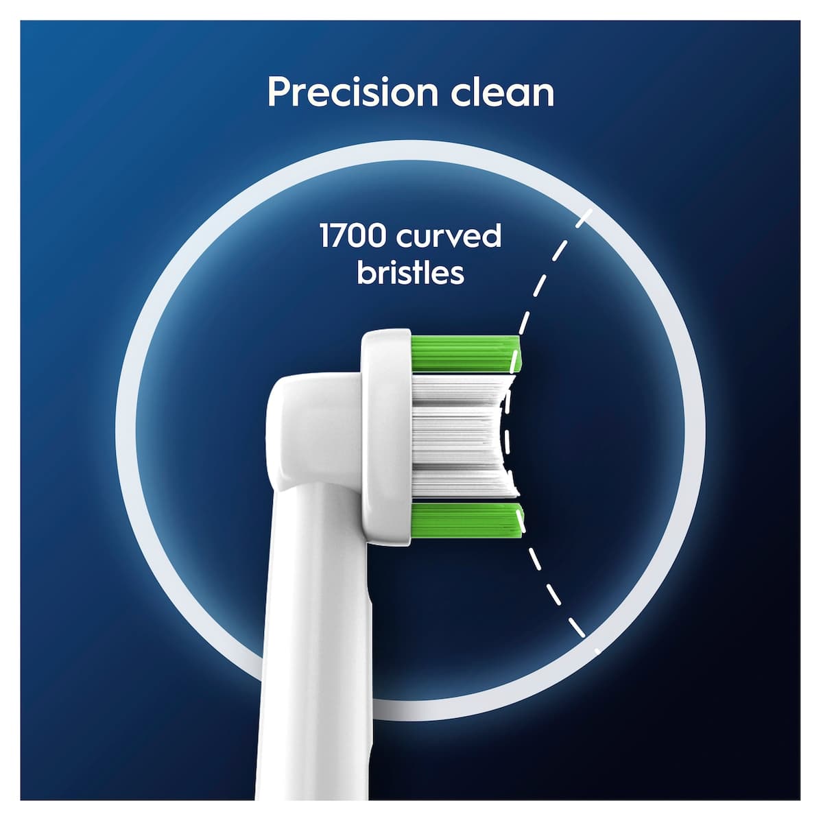 Thumbnail Oral B Precision Clean Replacement Toothbrush Heads 2 Pack