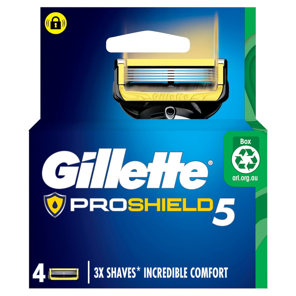 Thumbnail Gillette Fusion Proshield Razor Blade Refill 4 Pack