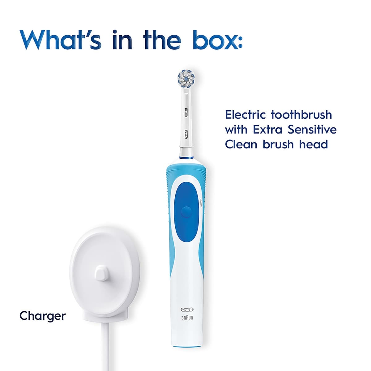 Thumbnail Oral B Vitality Sensitive Clean Electric Toothbrush