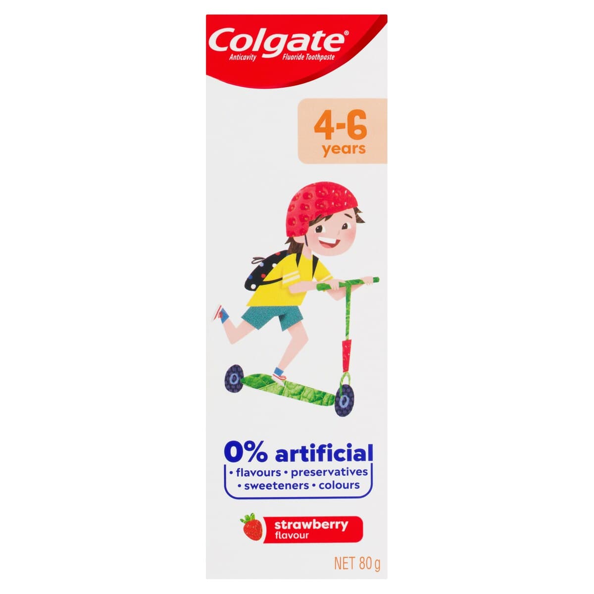 Thumbnail Colgate Kids 4 - 6 Years Fluoride Toothpaste Strawberry 80G