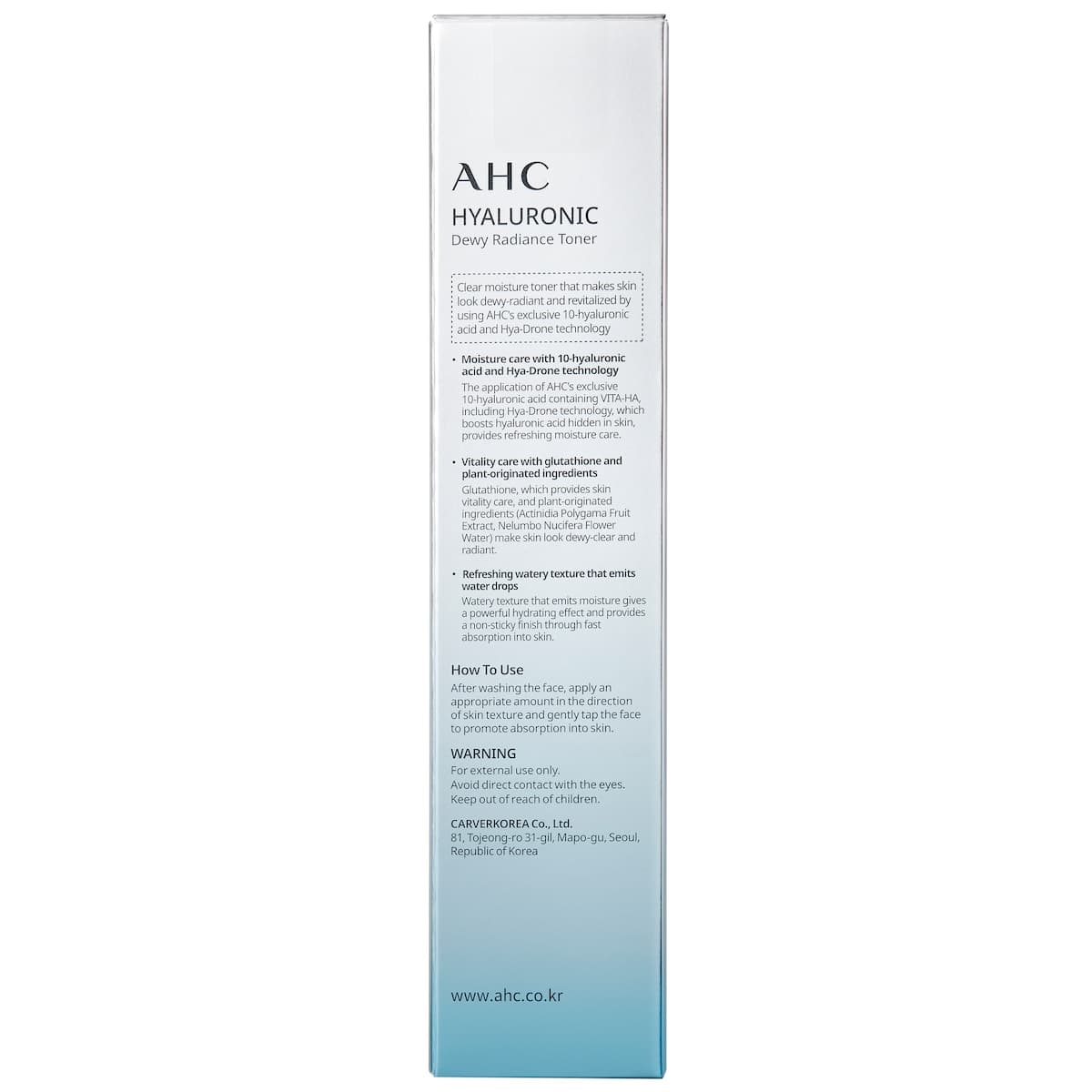 Thumbnail Ahc Hyaluronic Dewy Radiance Toner 100Ml