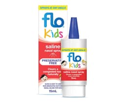 Flo Kids Saline Nasal Spray 15Ml