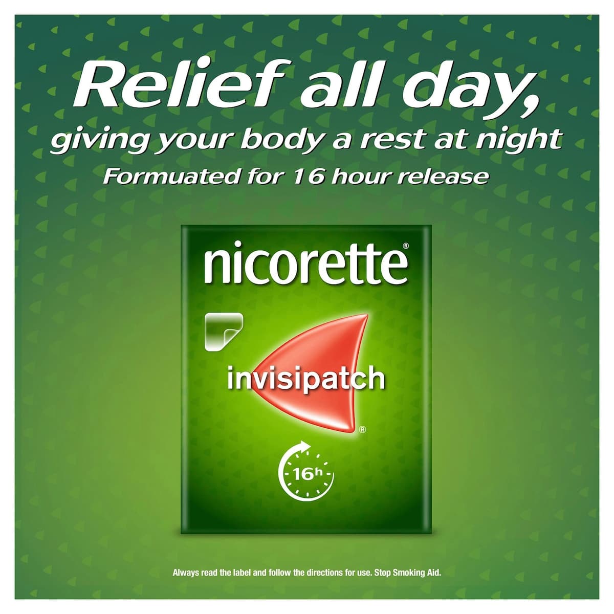 Thumbnail Nicorette Quit Smoking 16 Hour Nicotine Invisipatch Step 1 25Mg 14 Patches