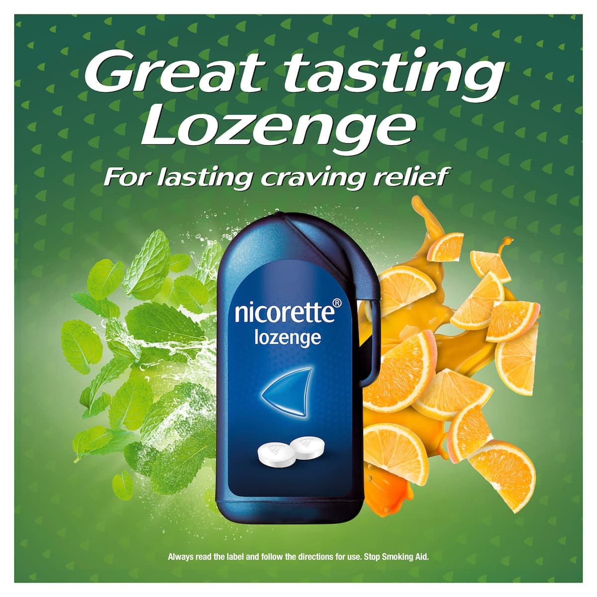 Thumbnail Nicorette Quit Smoking Cooldrops Icy Mint 4Mg 80 Nicotine Lozenges