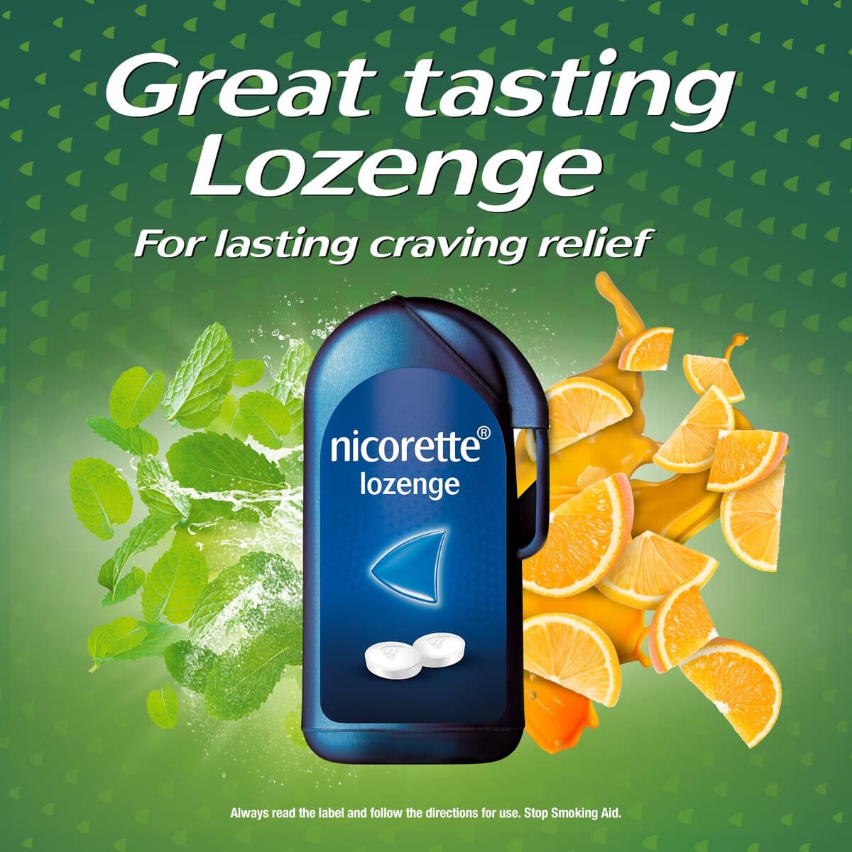 Thumbnail Nicorette Quit Smoking Cooldrops Icy Mint 4Mg 160 Nicotine Lozenges