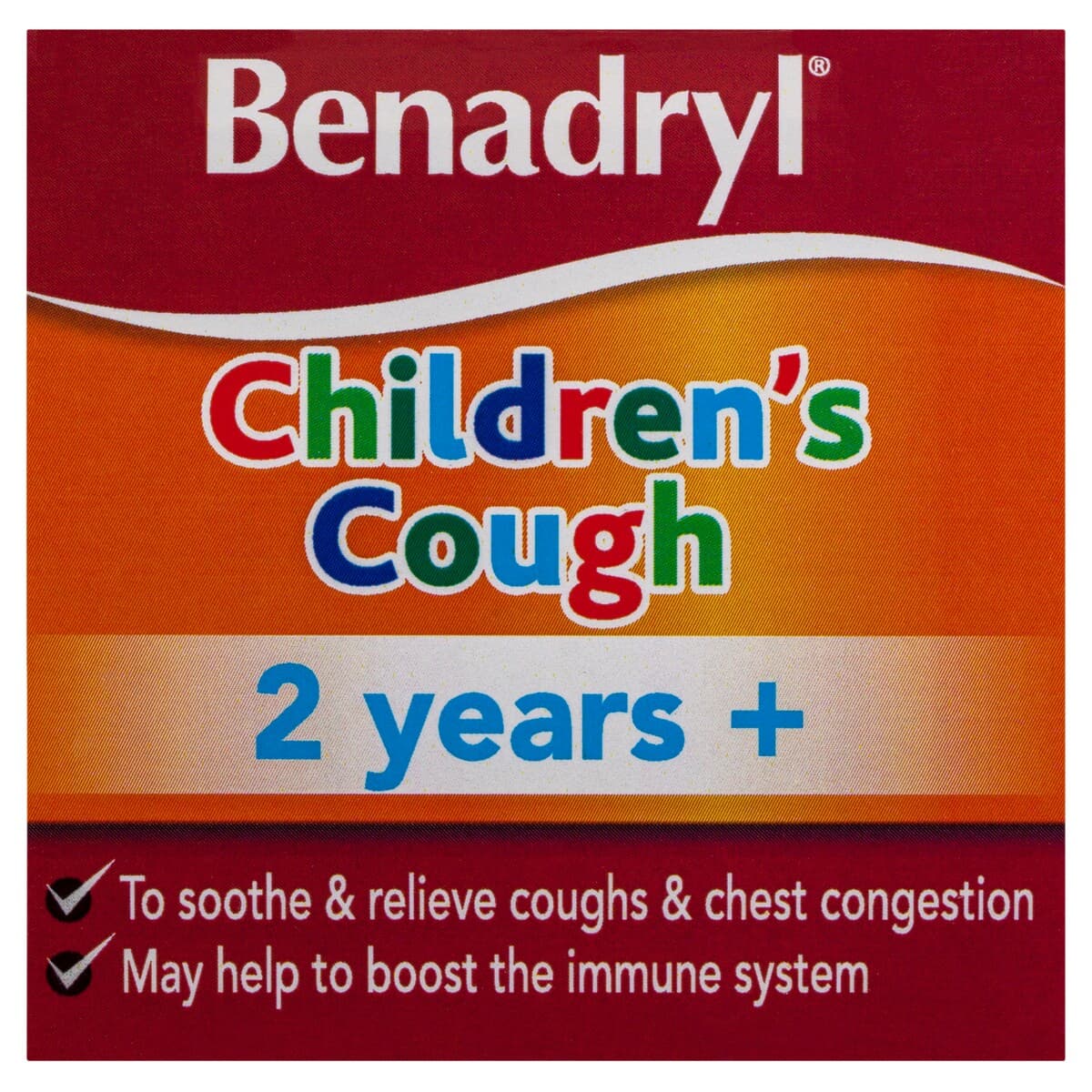 Thumbnail Benadryl Children's Cough 2 Years+ Honey Lemon Flavour 200Ml