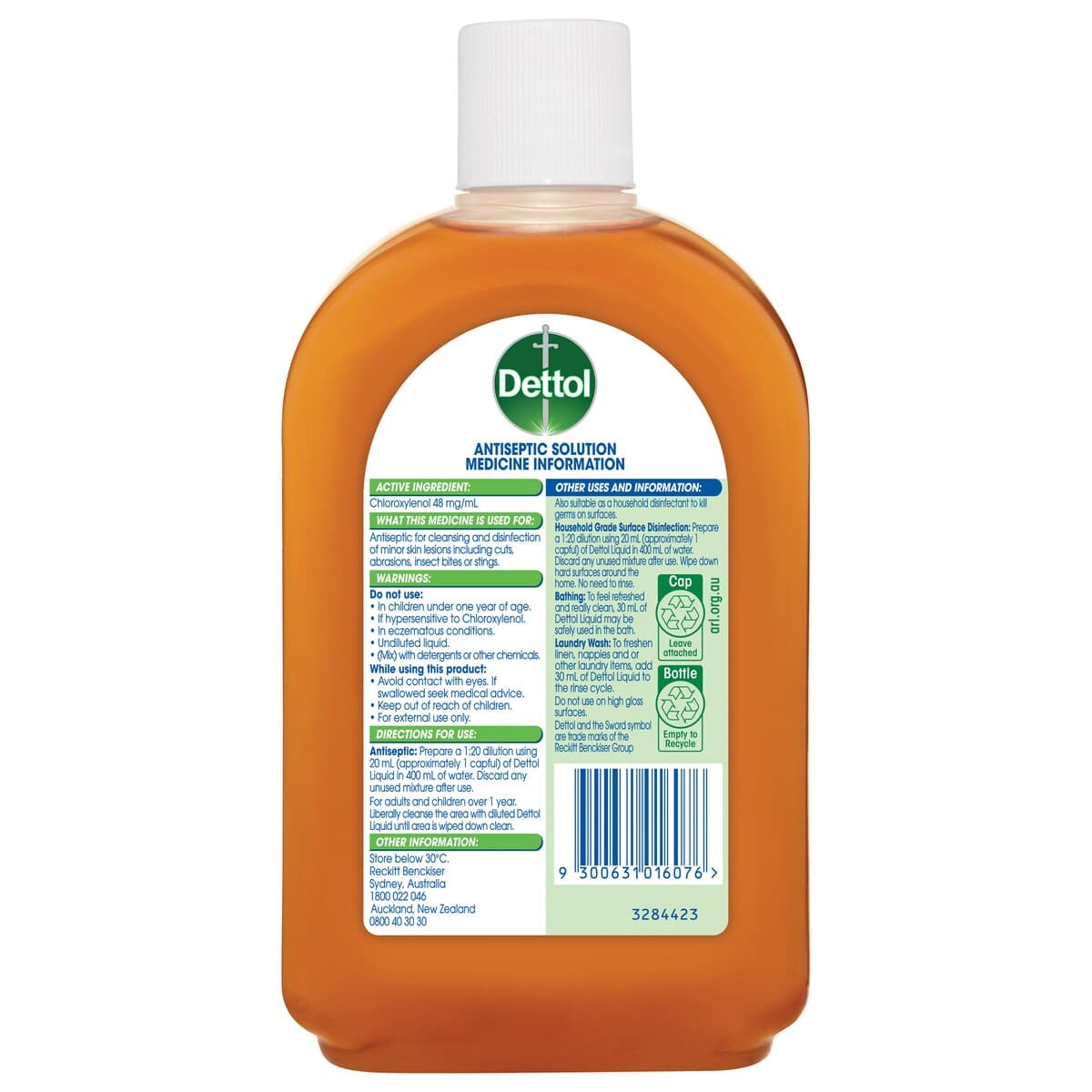 Thumbnail Dettol Antiseptic Disinfectant Liquid 500Ml