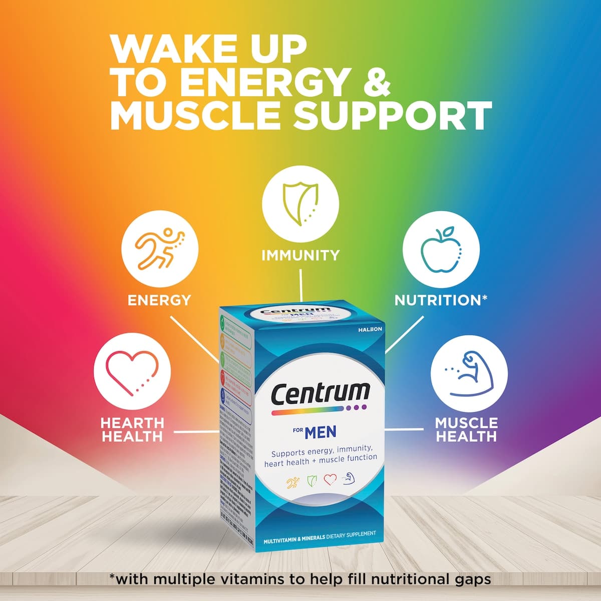 Thumbnail Centrum For Men 60 Tablets