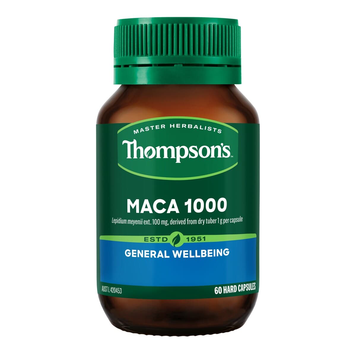 Thumbnail Thompsons Maca 1000Mg 60 Capsules