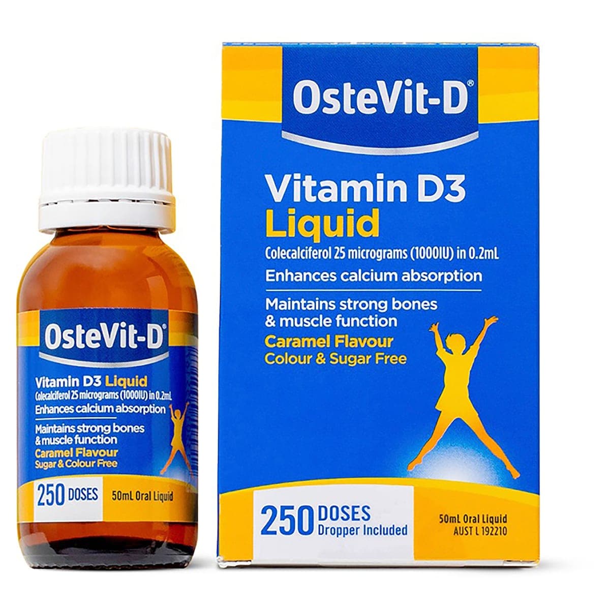 Thumbnail Ostevit-D Vitamin D3 Liquid 50Ml (250 Doses)