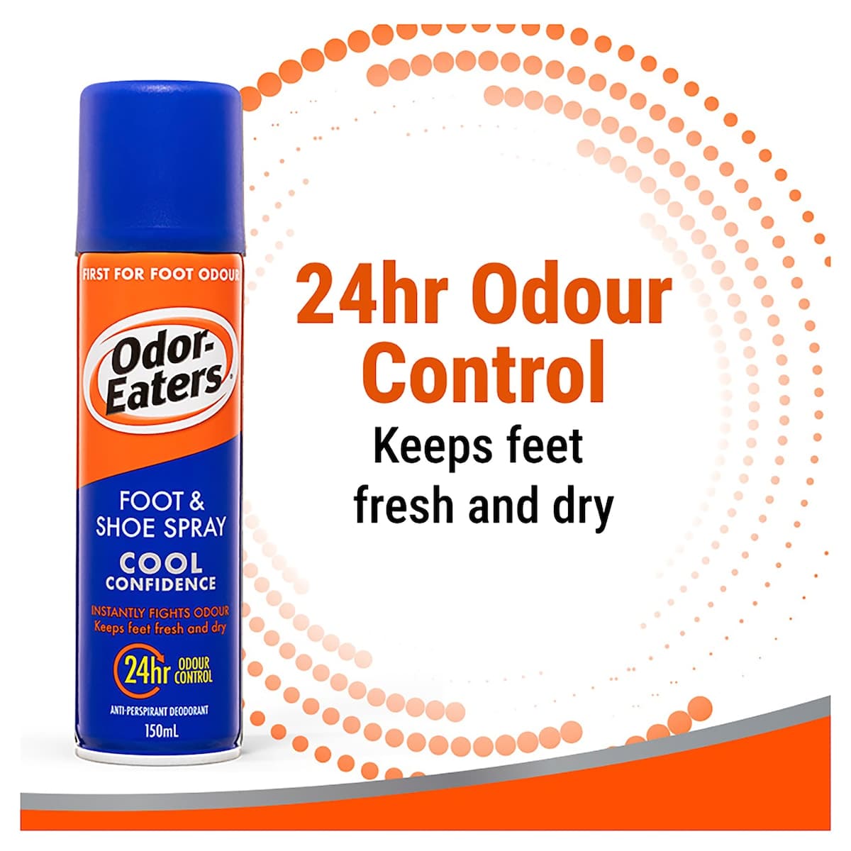 Thumbnail Odor-Eaters Foot & Shoe Spray Cool Confidence 150Ml