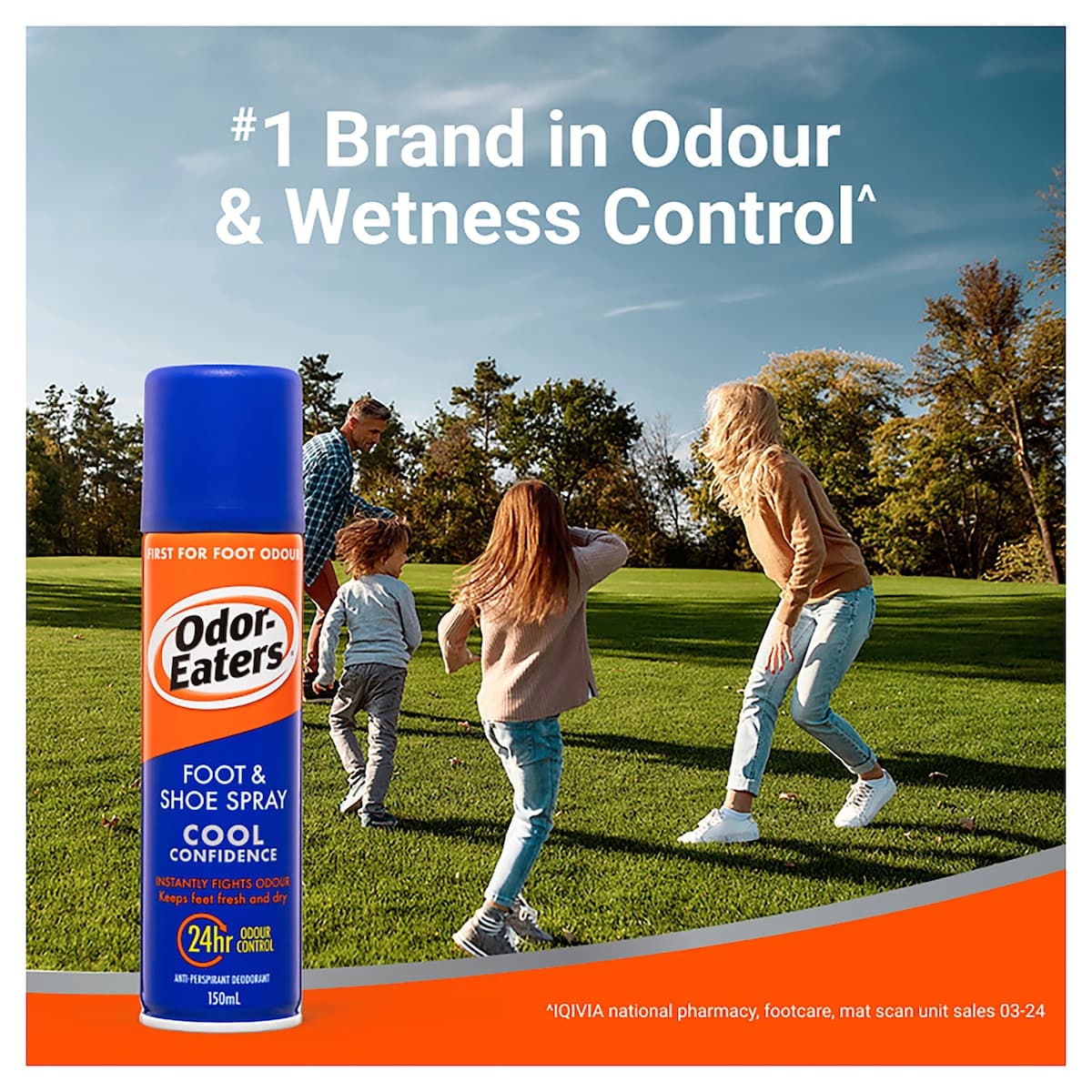 Thumbnail Odor-Eaters Foot & Shoe Spray Cool Confidence 150Ml