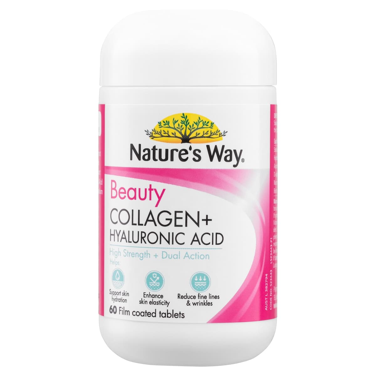 Thumbnail Natures Way Beauty Collagen + Hyaluronic Acid 60 Tablets