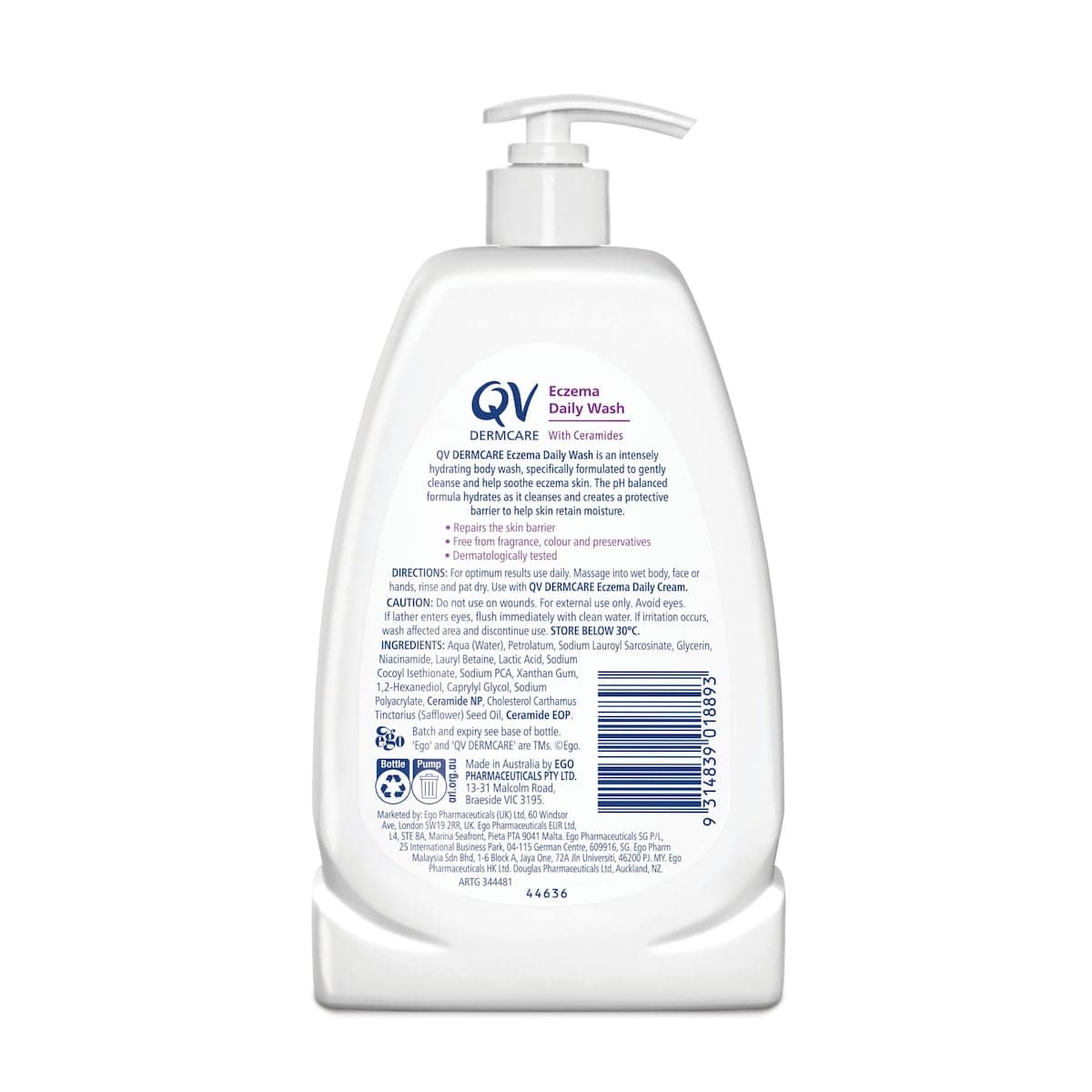 Thumbnail Ego Qv Dermcare Eczema Daily Wash 350Ml