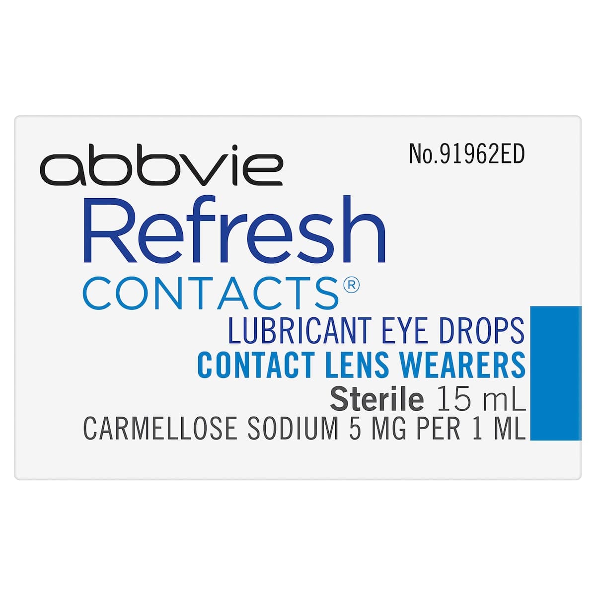 Thumbnail Refresh Contacts Eye Drops 15Ml