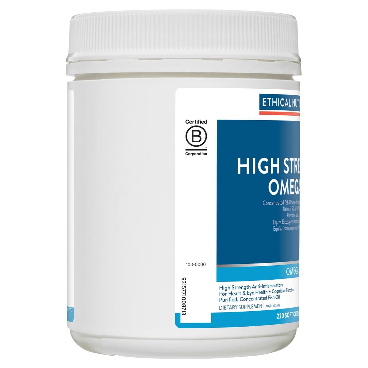 Thumbnail Ethical Nutrients High Strength Omega-3 220 Capsules