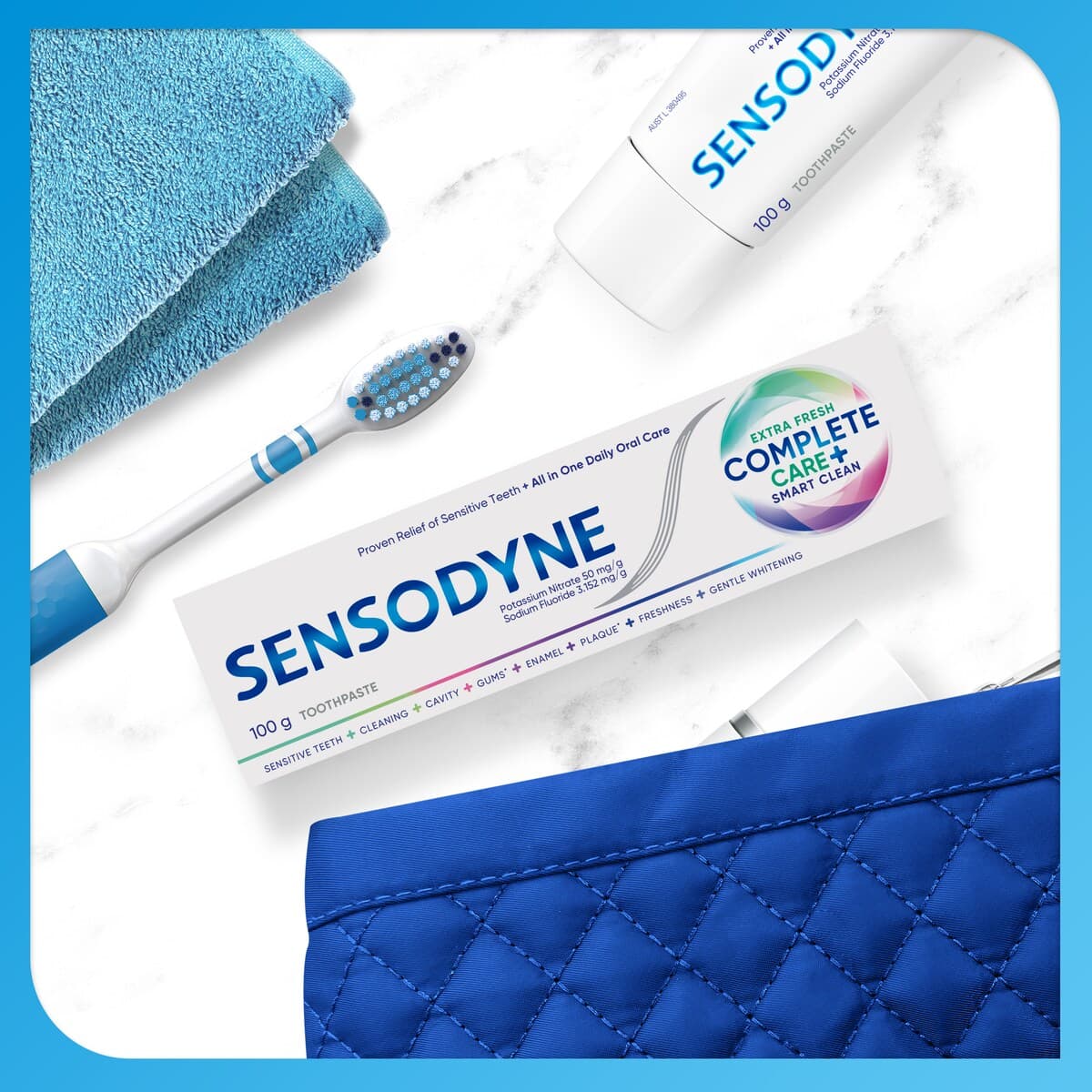 Thumbnail Sensodyne Complete Care + Smart Clean Toothpaste Extra Fresh 100G