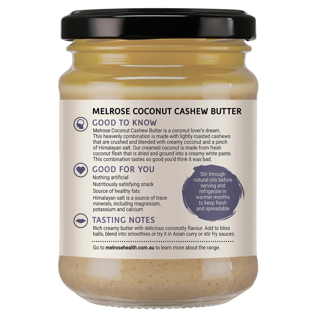 Thumbnail Melrose Cashew Coconut Nut Butter Blend 250G