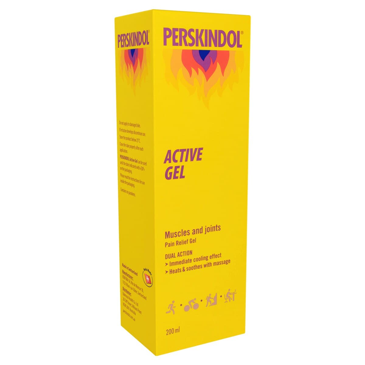 Thumbnail Perskindol Active Gel Muscle & Joints Pain Relief 200Ml