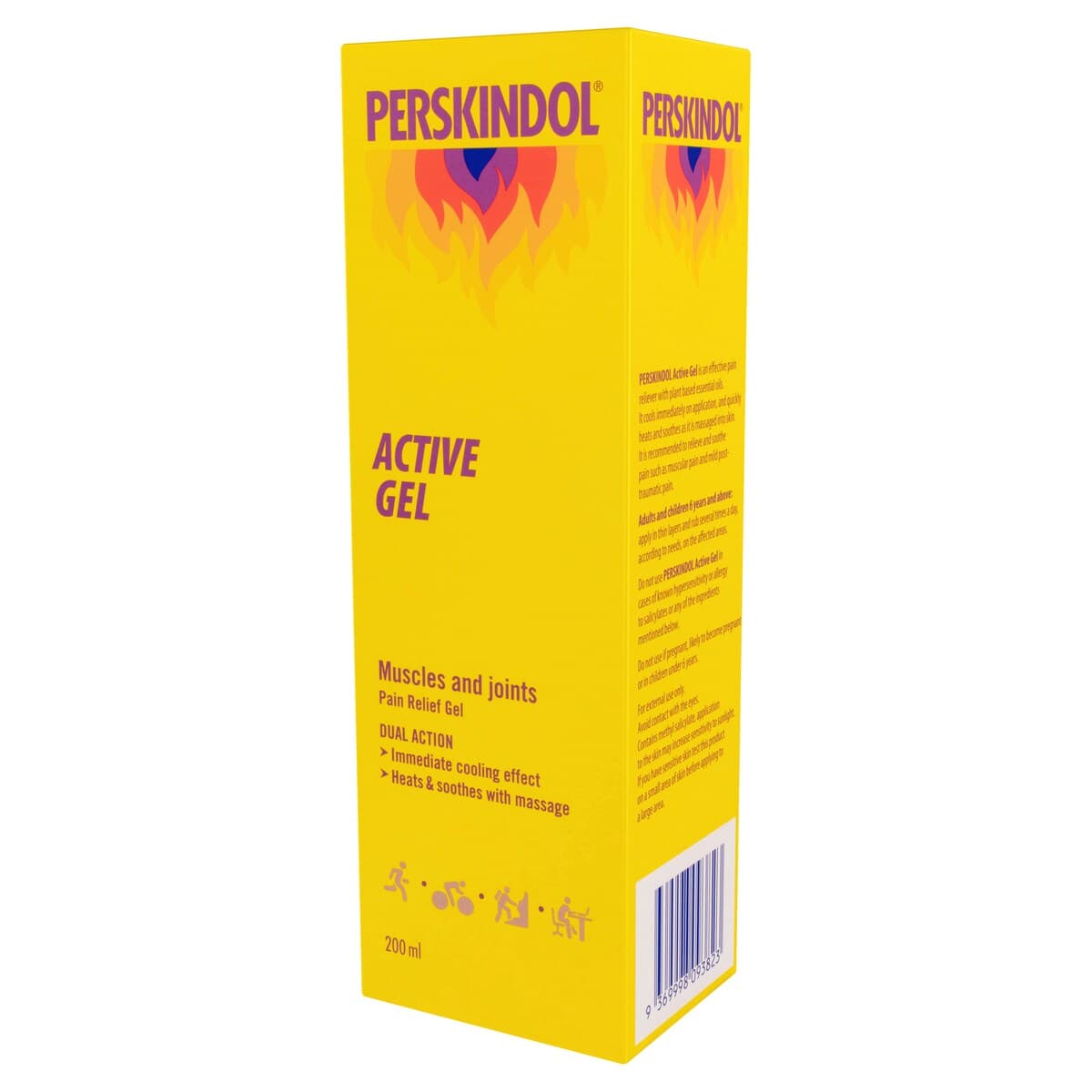 Thumbnail Perskindol Active Gel Muscle & Joints Pain Relief 200Ml