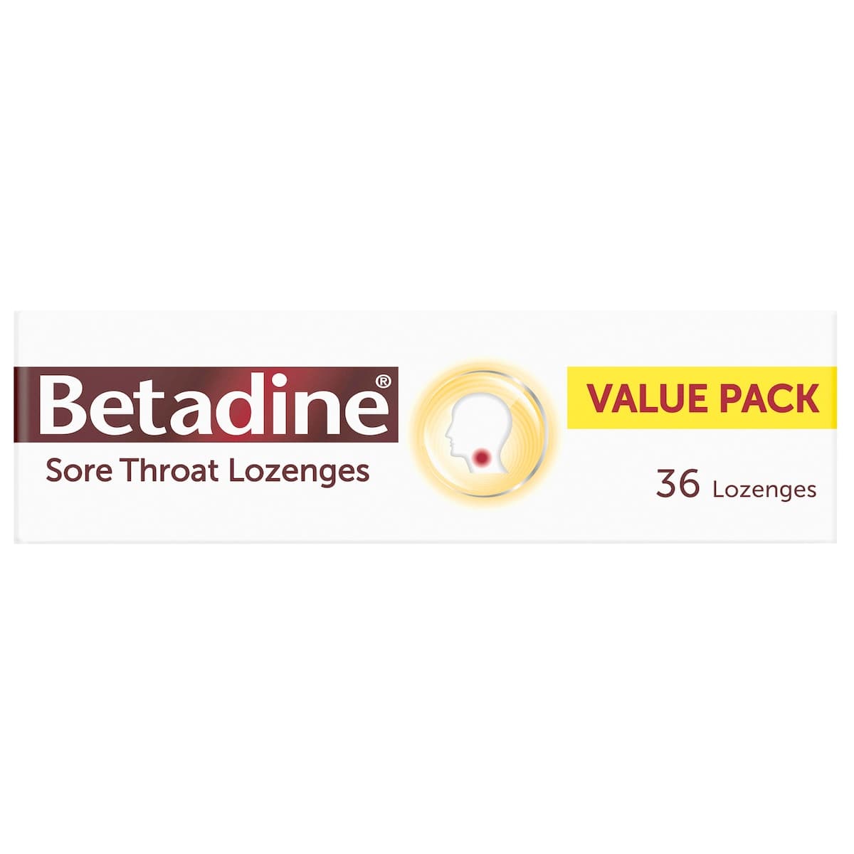 Thumbnail Betadine Sore Throat Lozenges Honey & Lemon 36 Pack