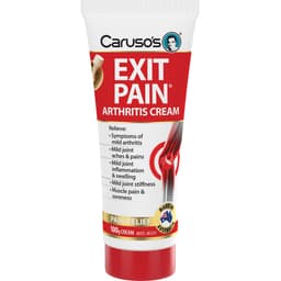 Carusos Exit Pain Arthritis Cream 100G