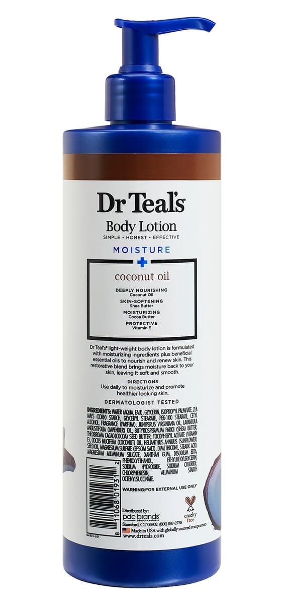 Thumbnail Dr Teals Body Lotion Coconut Oil 532Ml