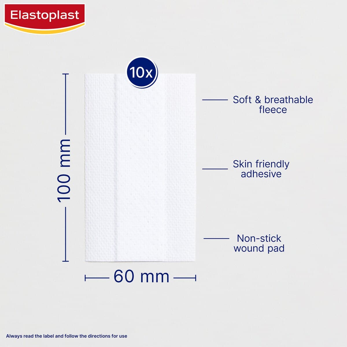 Thumbnail Elastoplast Sensitive Hypoallergenic Dressing 6Cm X 1M (Cut To Size) 1 Pack