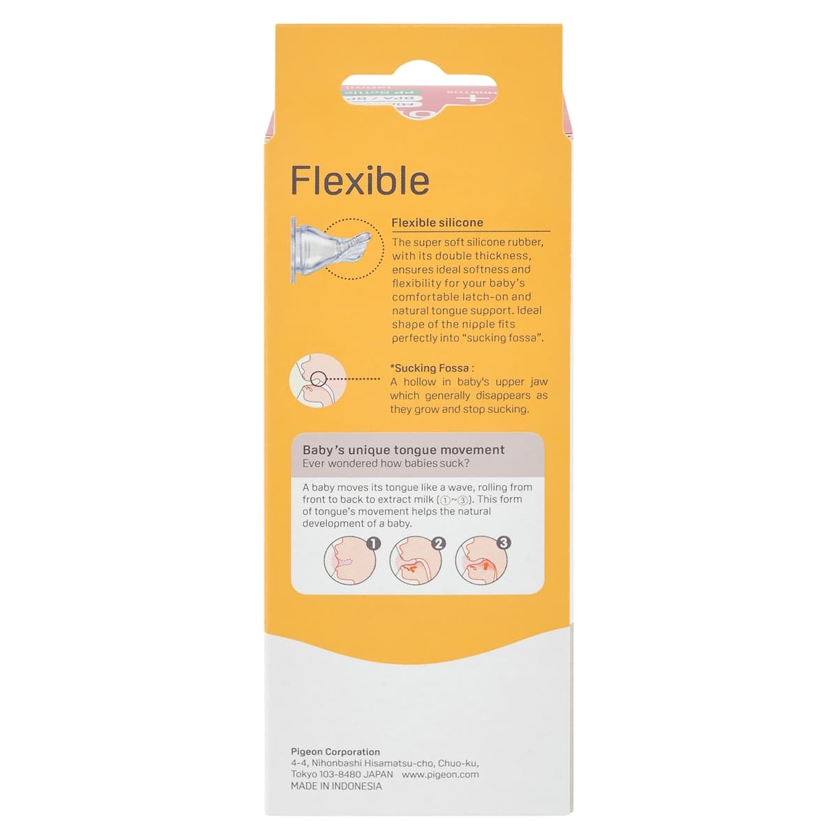 Thumbnail Pigeon Flexible Pp Baby Bottle 120Ml