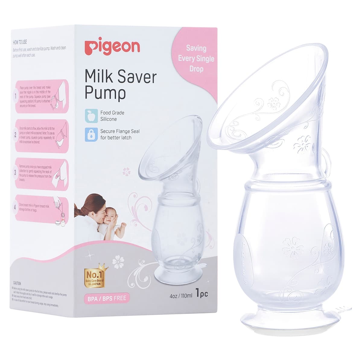 Thumbnail Pigeon Milk Saver Manual Breast Pump 110Ml