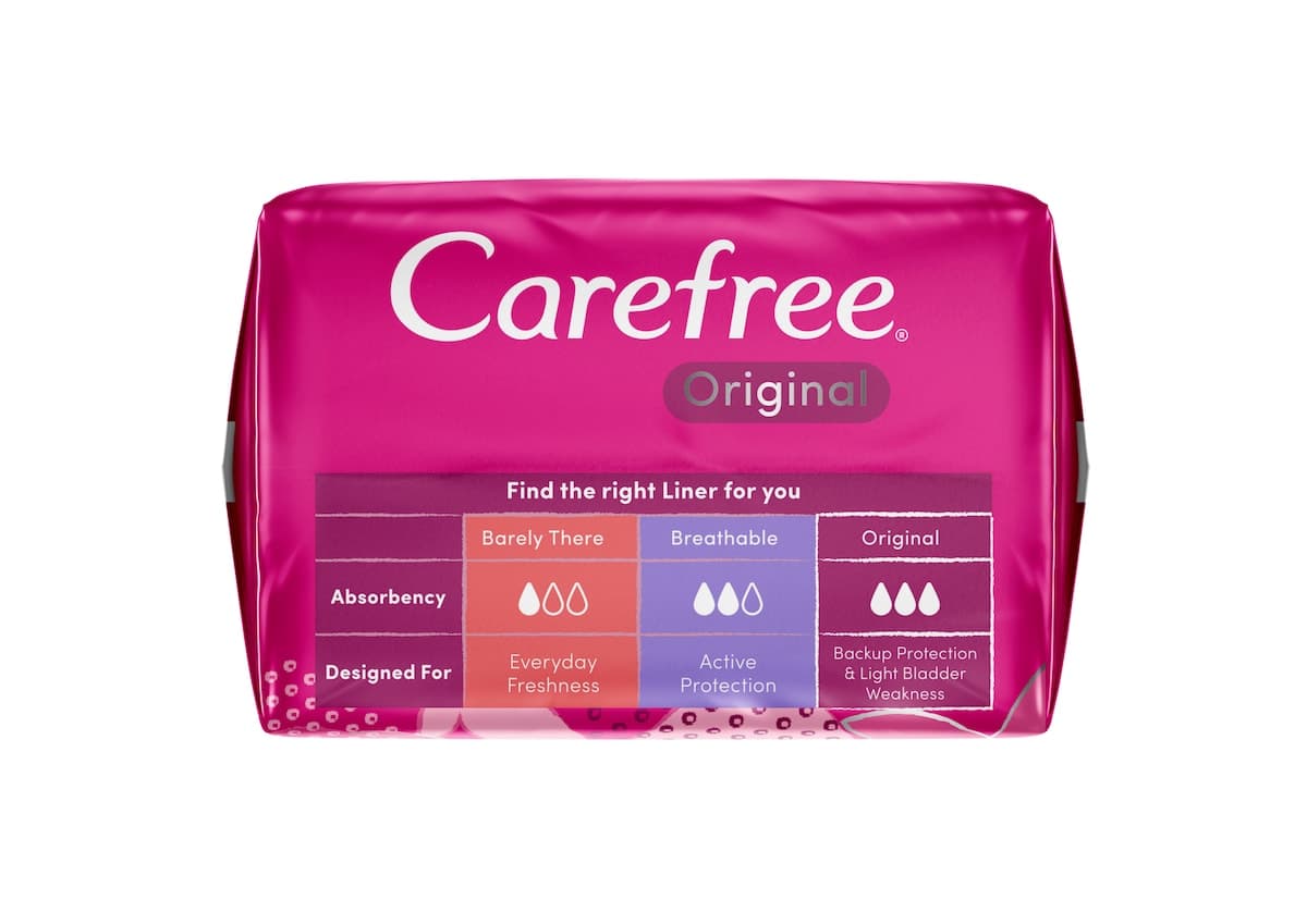 Thumbnail Carefree Original Shower Fresh Liners 30 Pack