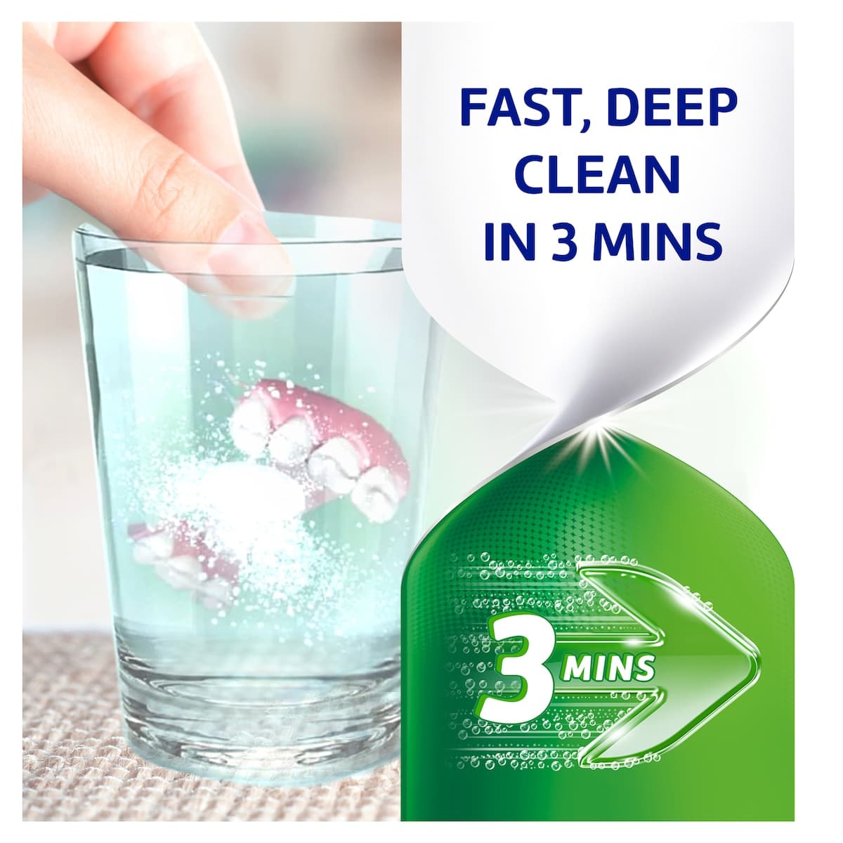 Thumbnail Polident 3 Minute Daily Cleanser For Dentures 36 Tablets