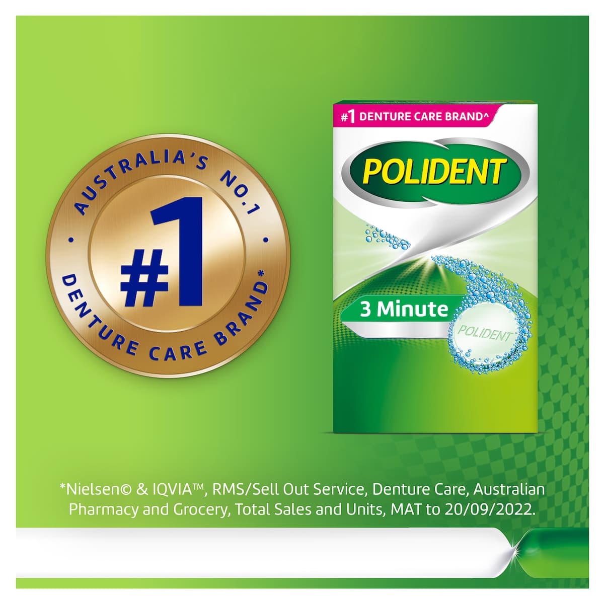 Thumbnail Polident 3 Minute Daily Cleanser For Dentures 36 Tablets