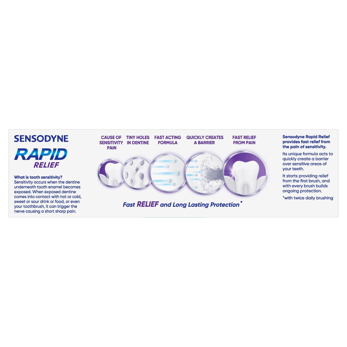 Thumbnail Sensodyne Rapid Relief Toothpaste 100G