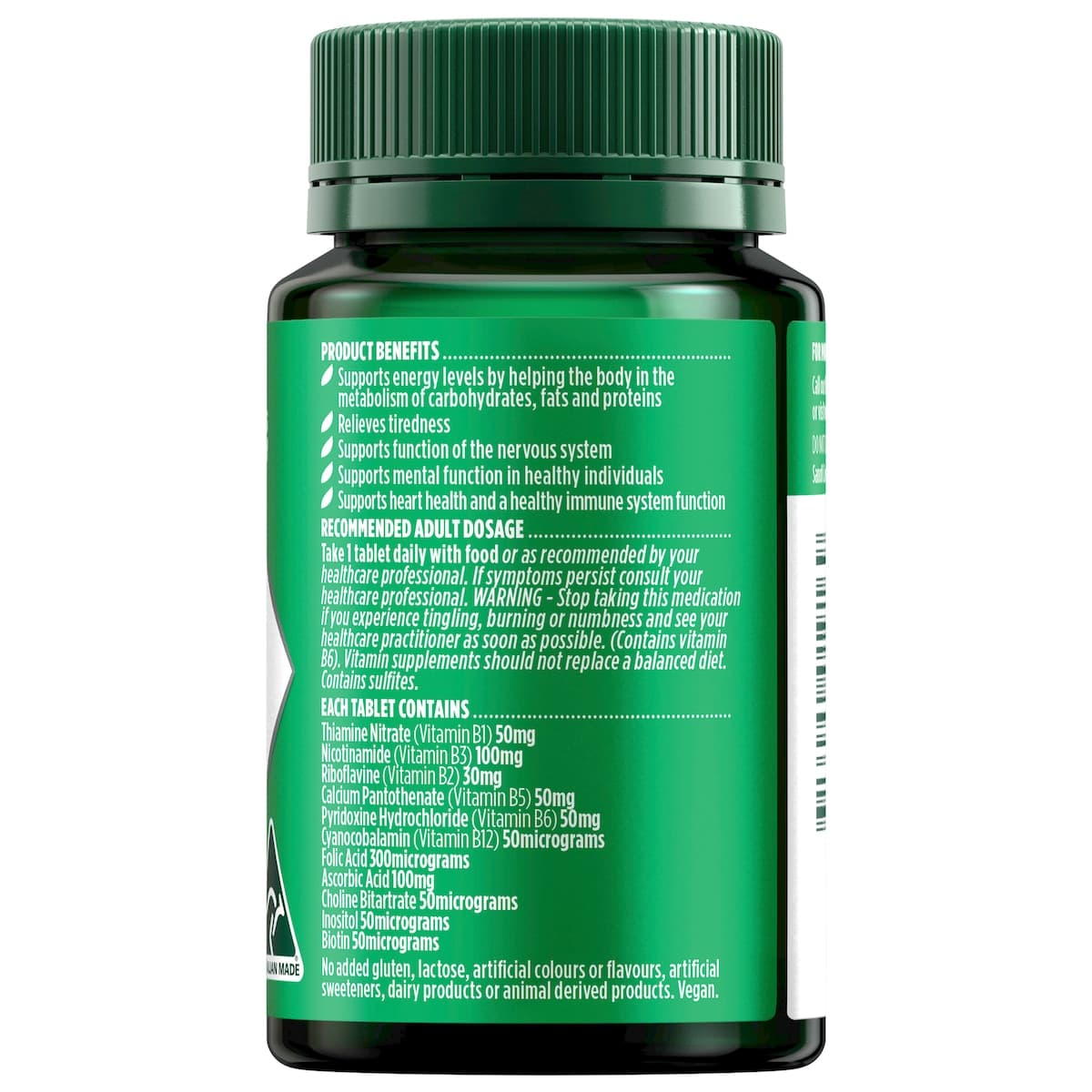 Thumbnail Natures Own Super B Complex 75 Tablets