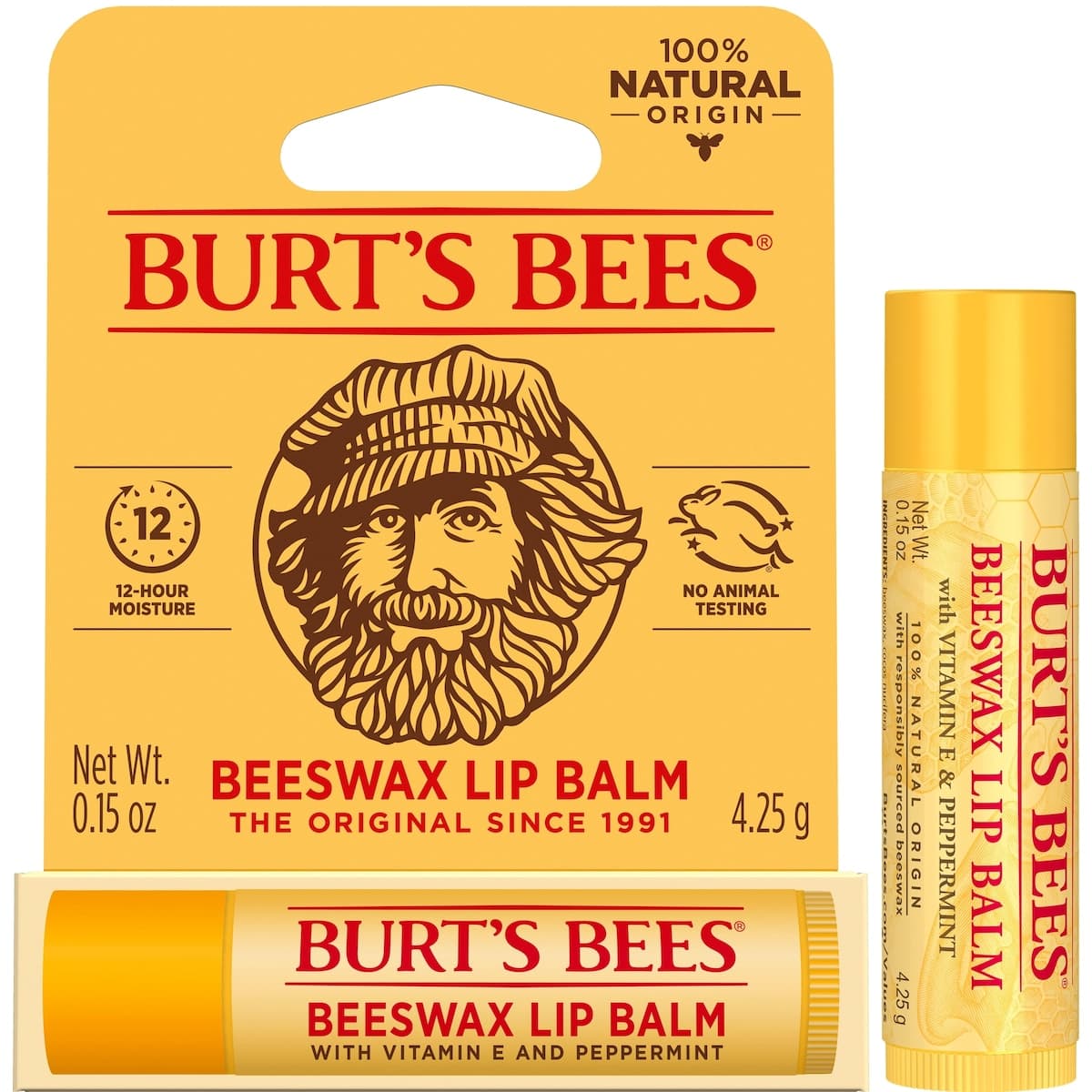 Thumbnail Burts Bees Beeswax Lip Balm 4.25G