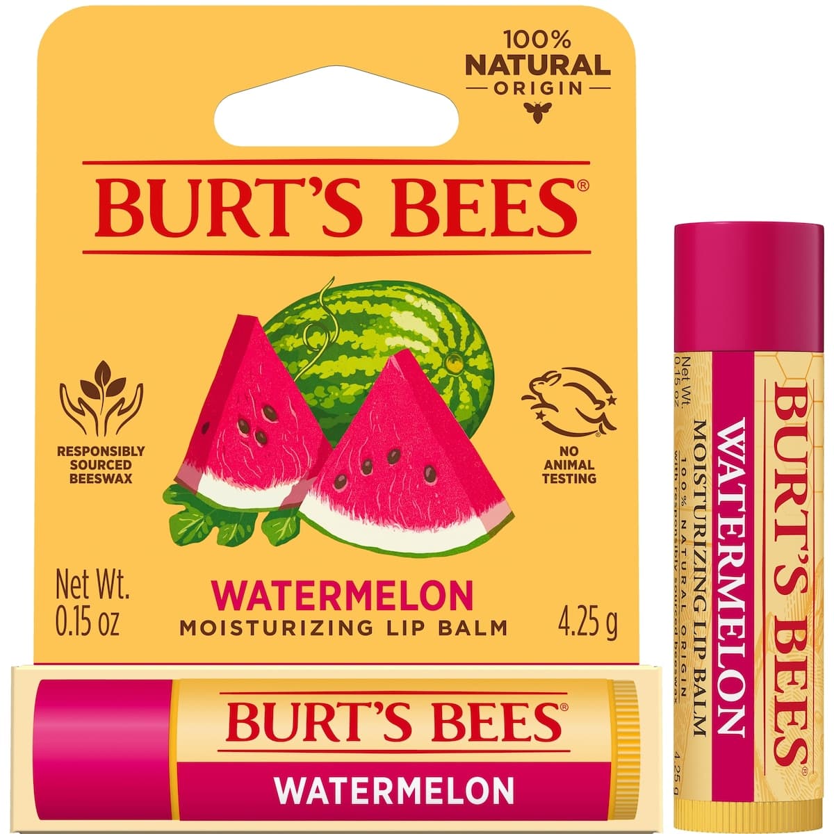 Thumbnail Burts Bees Watermelon Lip Balm 4.25G